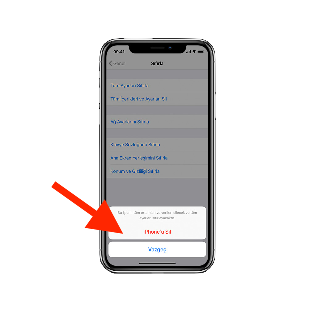iOS Telefonlar Nasıl Sıfırlanır